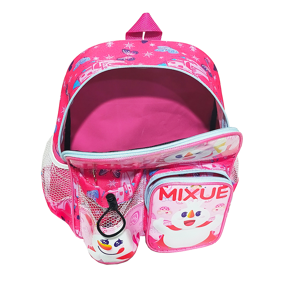 Tas Ransel Mini Anak Sekolah PAUD/TK Karakter MIXUE free botol // Tas Ngaji Anak Karakter MIXUE