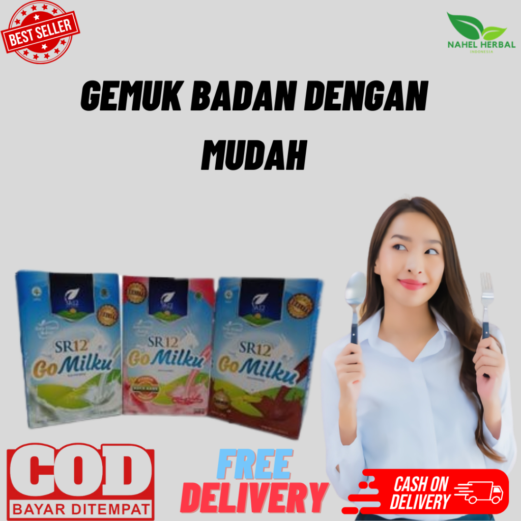 Dambakan Tubuh Yang Gemuk? Susu Gomilku Solusinya Untuk Pria Wanita - Cod Vitamin Penggemuk Badan De