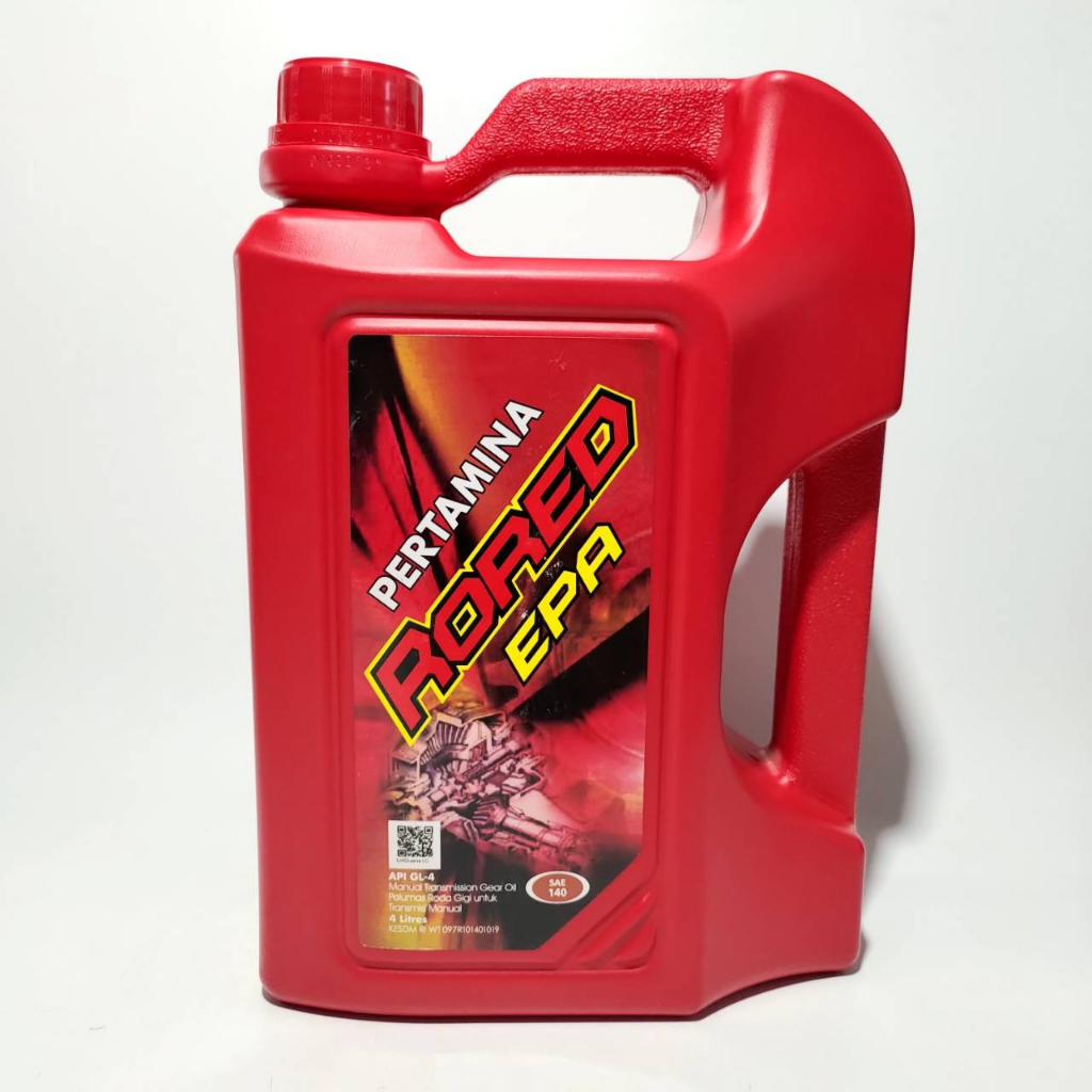 Oli Transmisi Gardan RORED EPA 90 140 4 Liter Gear Gigi Manual Persneling Perseneleng 4L 4Liter SAE90 SAE-90 SAE140 SAE-140