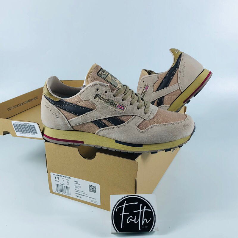 (FTH) Reebok Classic Gl 6000 Utility Brown