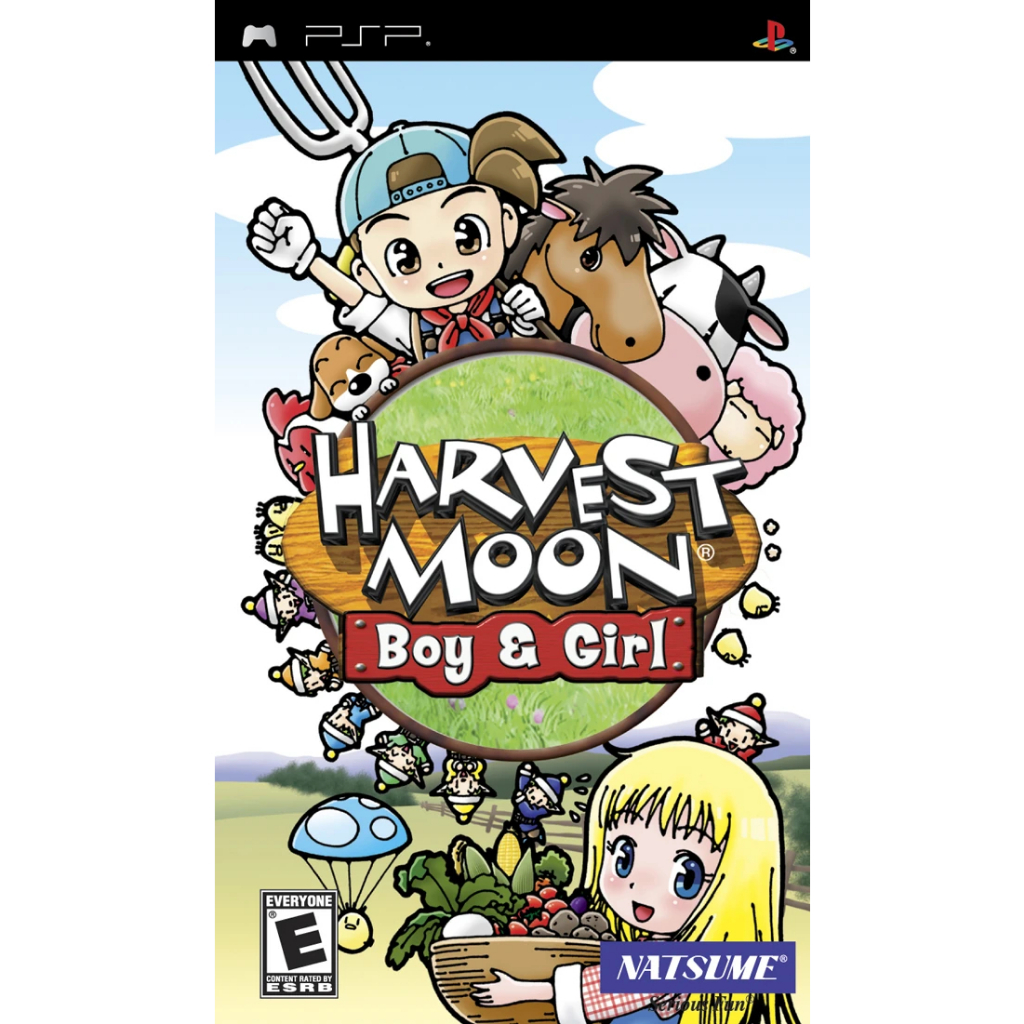 Harvest Moon - Boy & Girl - Game PSP PC Laptop Android Windows ISO BIN CUE GBA Download Link PPSSPP