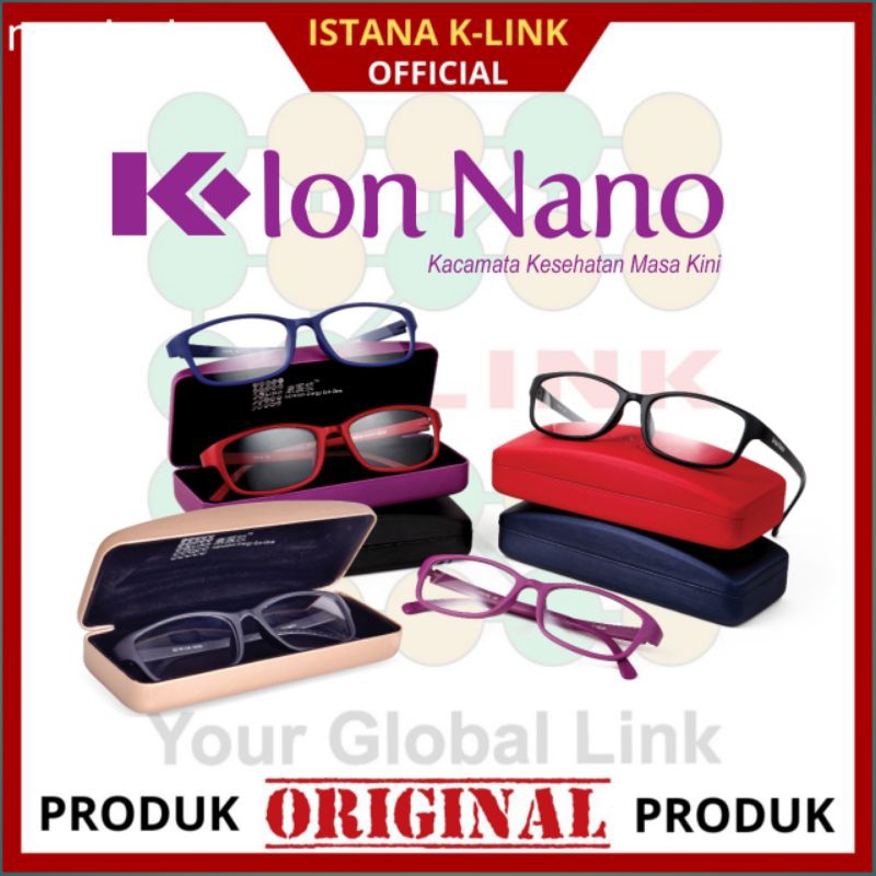 ION NANO REGULER KACA MATA ORIGINAl KLINK TERAPI MATA