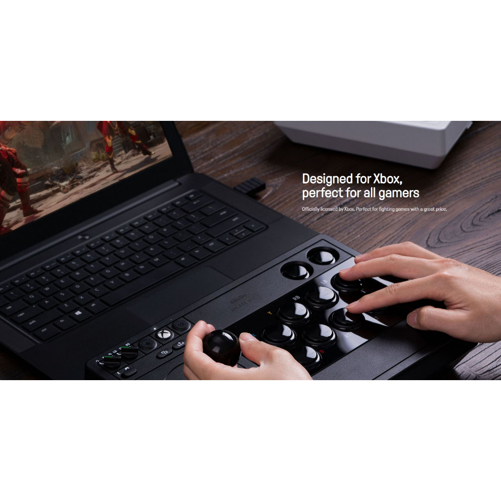 8Bitdo Arcade Stick Game Controller Xbox Series One / X / S Windows PC