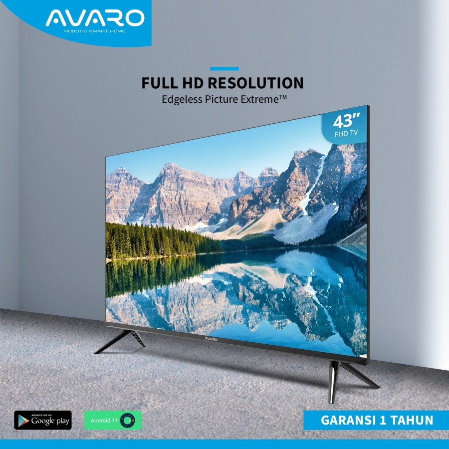 AVARO 43 inch Smart LED TV FHD - Android 11