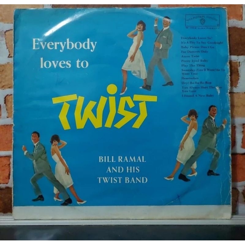 Vinyl Piringan Hitam 12 inch Bill Ramal-Everybody Loves To!