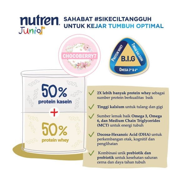 Nestle Nutren Junior Rasa Vanilla 800 gram