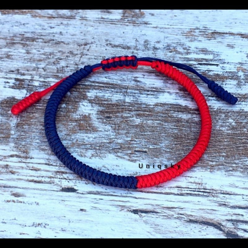 gelang tali tibet red blue gelang tali original tibetan gelang tali keberuntungan