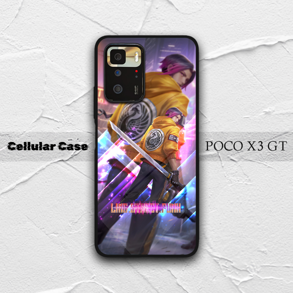 [CS19] Case Gloss Pocophone Poco X3 GT | Casing HP Kilau Efek Kaca | Kesing HP Premium Softcase Hard