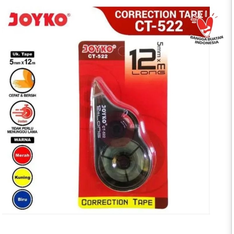 

Correction tape Joyko CT - 522