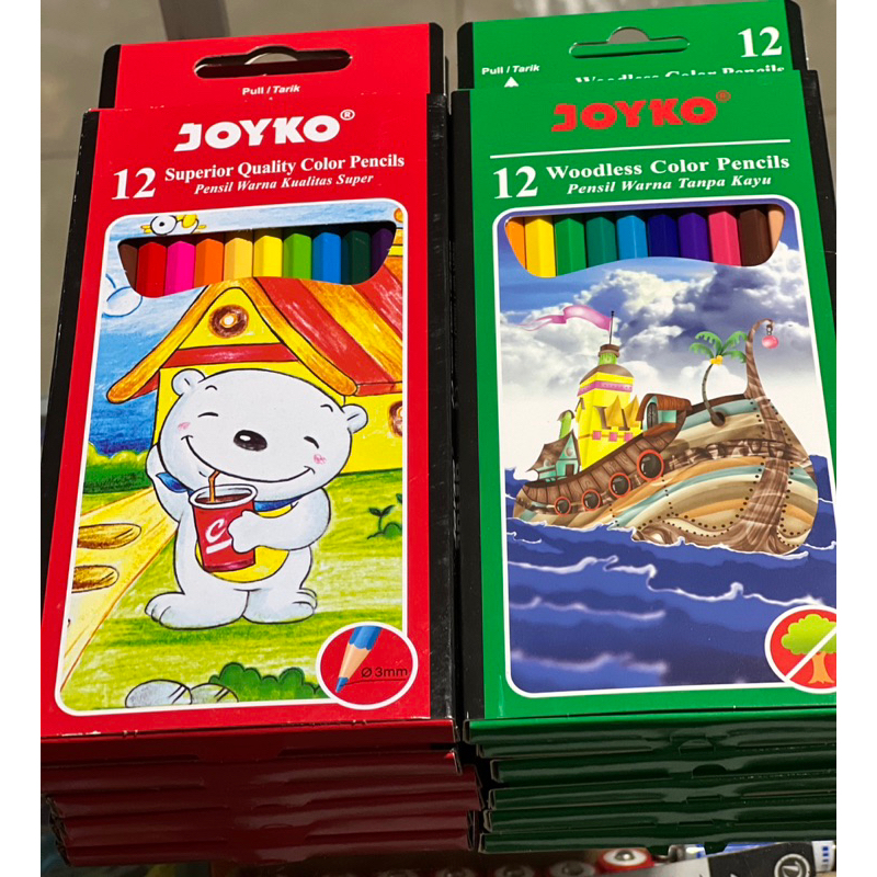 

JOYKO Pensil Warna CP-12PB & CP-103