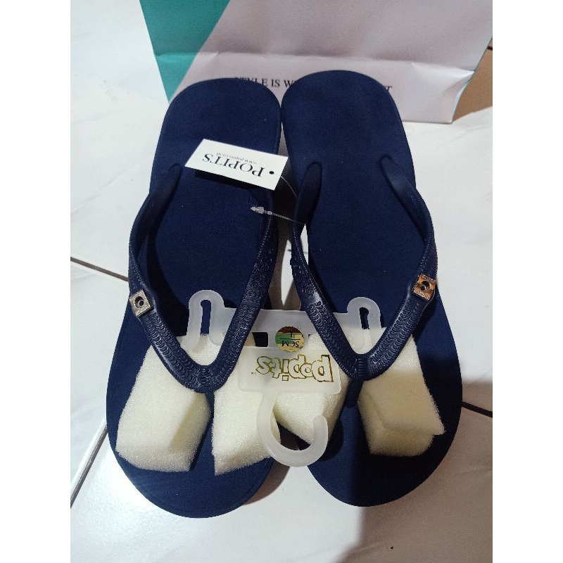 POPITS ORIGINAL NAVI wedges 5 cm