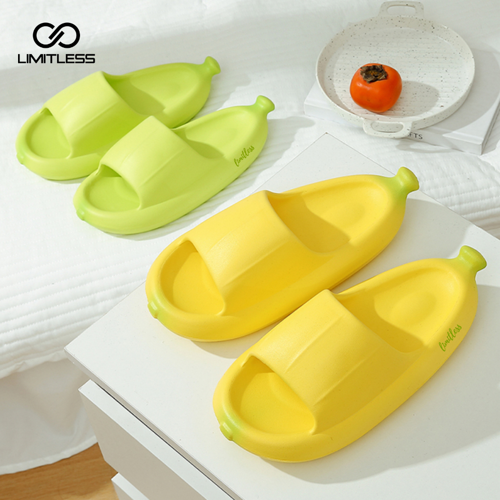 Sandal Pisang Anak Empuk Eva Rumah Lucu Sendal Banana Anak Selop Cewek Cowok Ringan Sendal Pisang Santai Korean Style