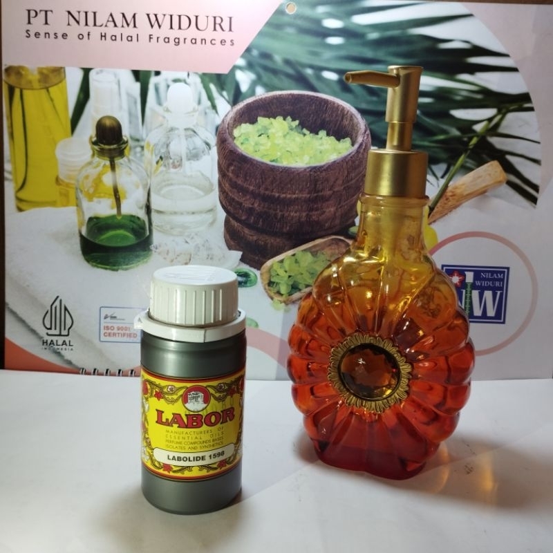 Bibit parfum Labolite/fixative pengawet parfume 100gr segel pabrik