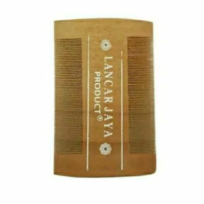 Serit Sisir Kutu Rambut Kayu Murah