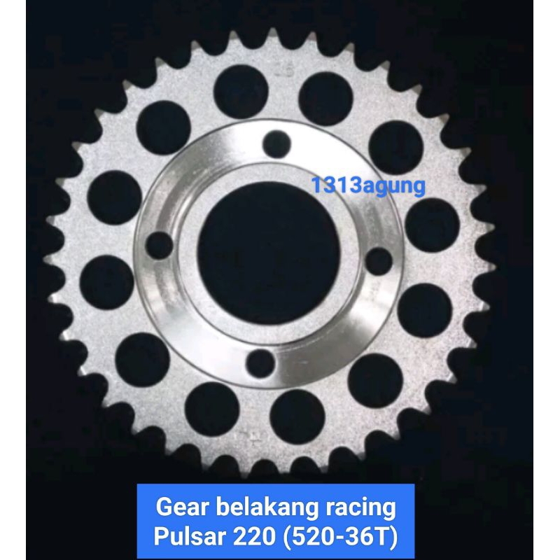 Gear Belakang bajaj pulsar 220 220f 520-36T (bisa untuk pulsar 180ug4 200dtsi)