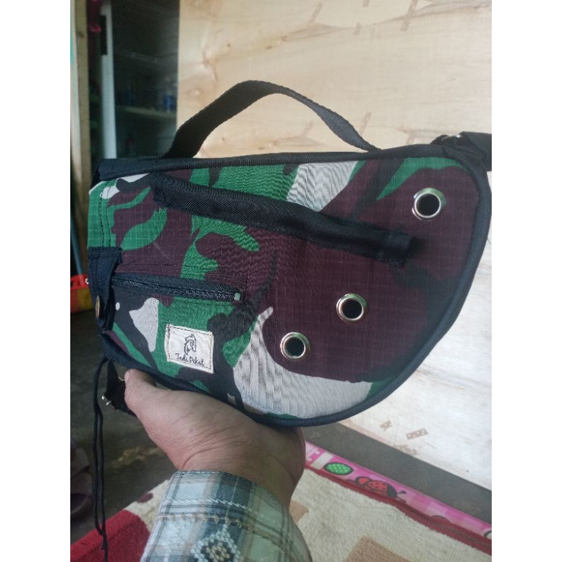 tas pikat ayam hutan loreng