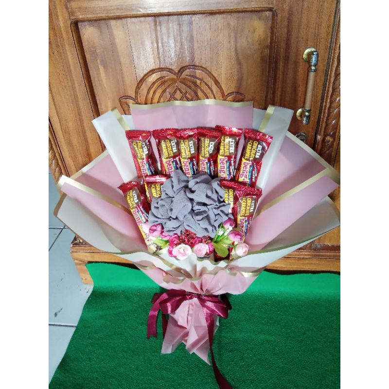 

buket hijab dan snack❤