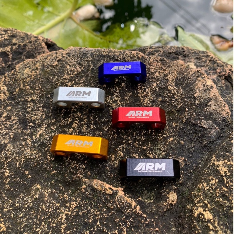 BREKET SELANG REM BRAKET SELANG REM BRACKET SELANG REM DEPAN ARM FULL CNC UNIVERSAL AEROX NMAX BEAT