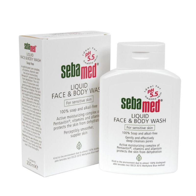 Sebamed face &amp; body wash 200ml ori