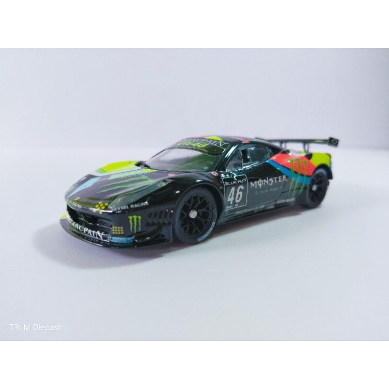 miniatur Ferrari Custom Rossi 2012 skala 1:43