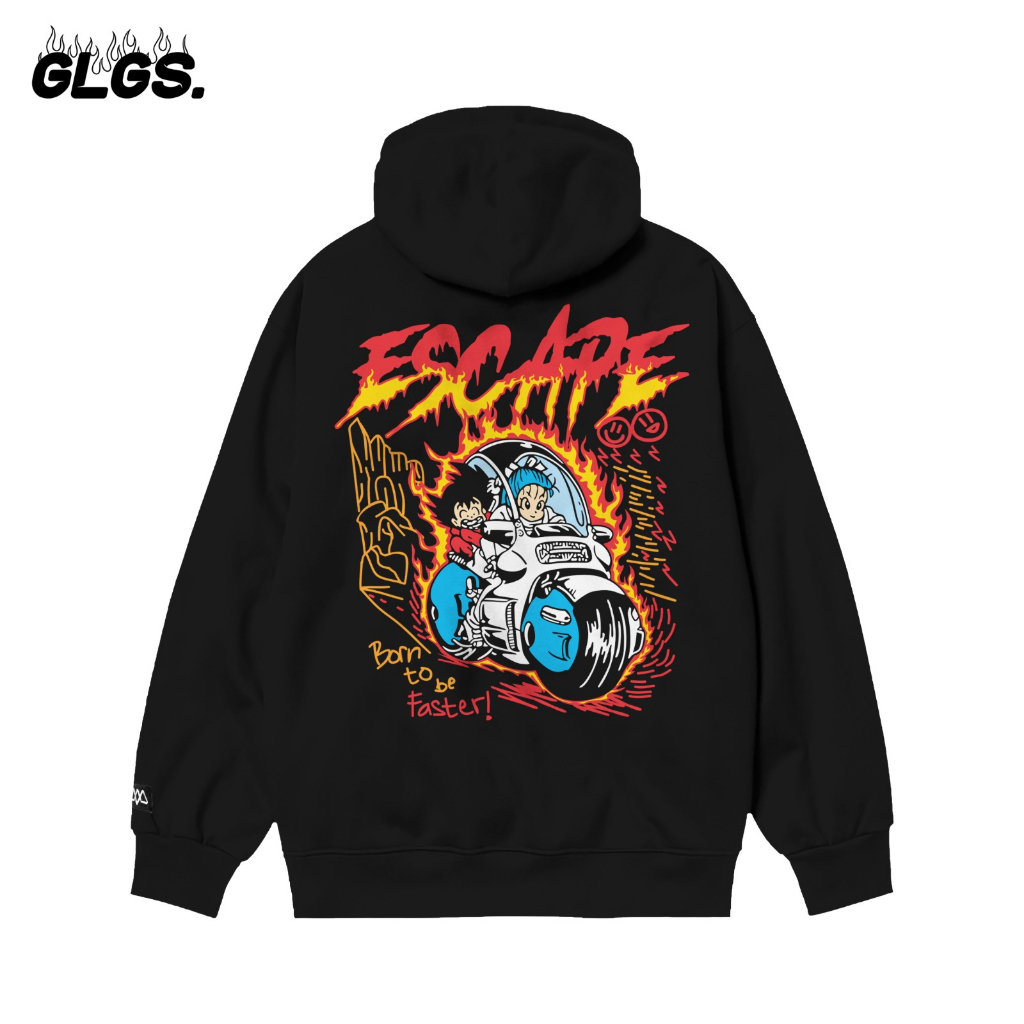 GLGS | Sweater Hoodie Pullover Escape | FLEECE