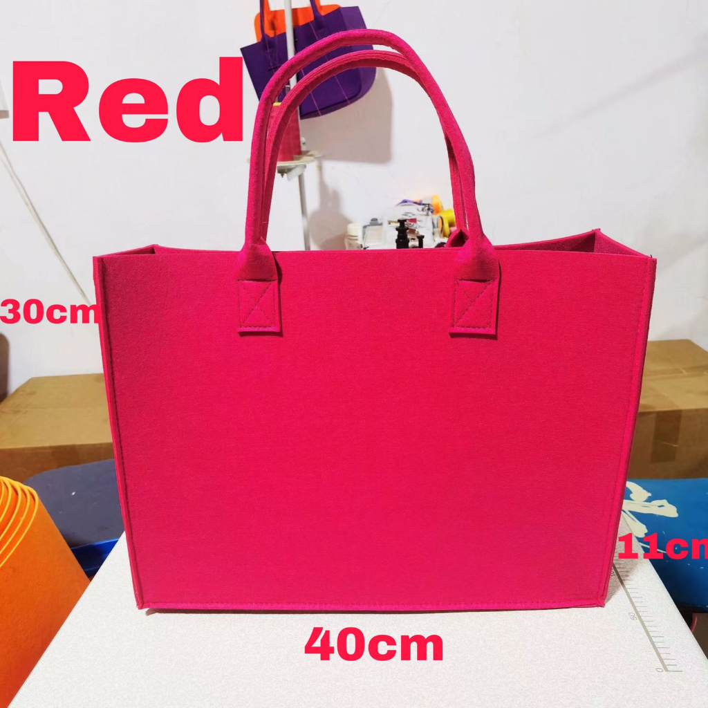 Tote Bag Polos 40x11x30 HandleBag Goodie Bag Tas Wanita Motif Warna