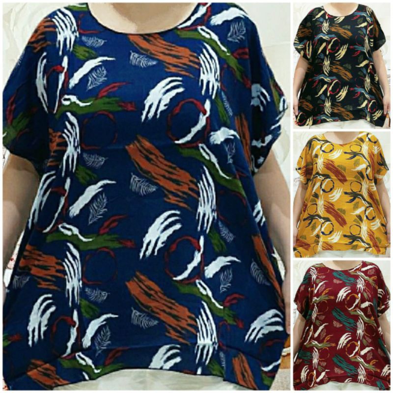 PROMO baju bali wanita jumbo blus wanita baju tie dye wanita size jumbo