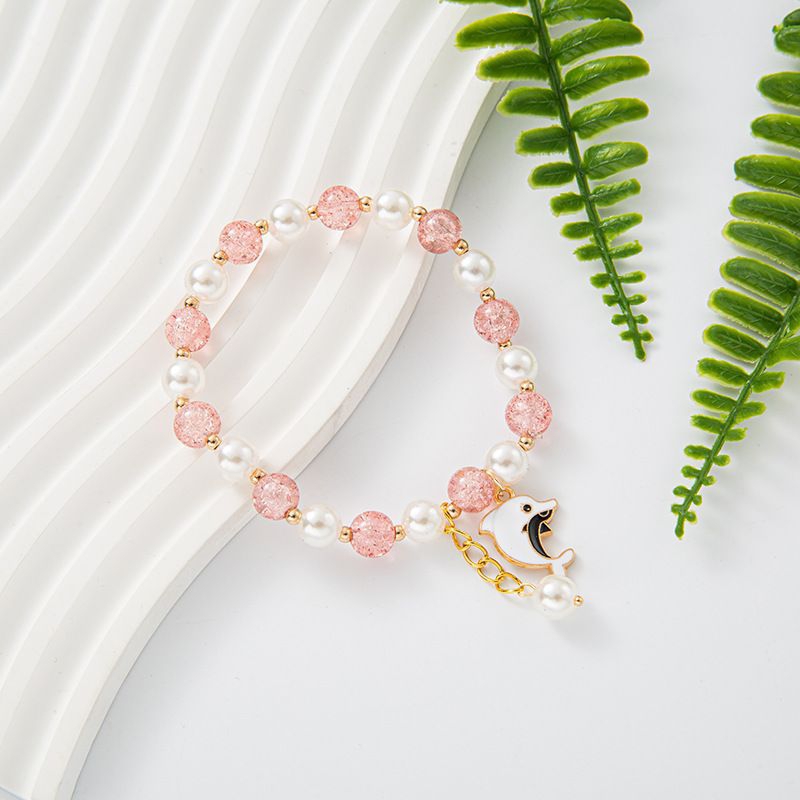 Gelang Manik Anak Bandul Cantik Elastis Import Premium