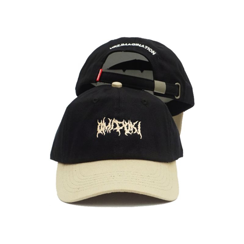 Omidoki Polo Cap Hitam Cream