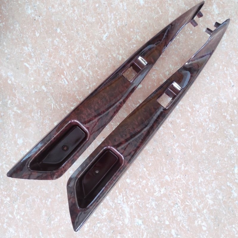 Panel interior dashboard mobil toyota inova innova 2004 sampai 2011 motif kayu wood 2010 2009 2008 2007 2006 2005 ganti copot