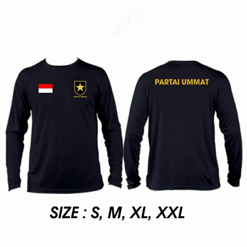 KAOS PANJANG LONGSLEVE PARTAI UMMAT