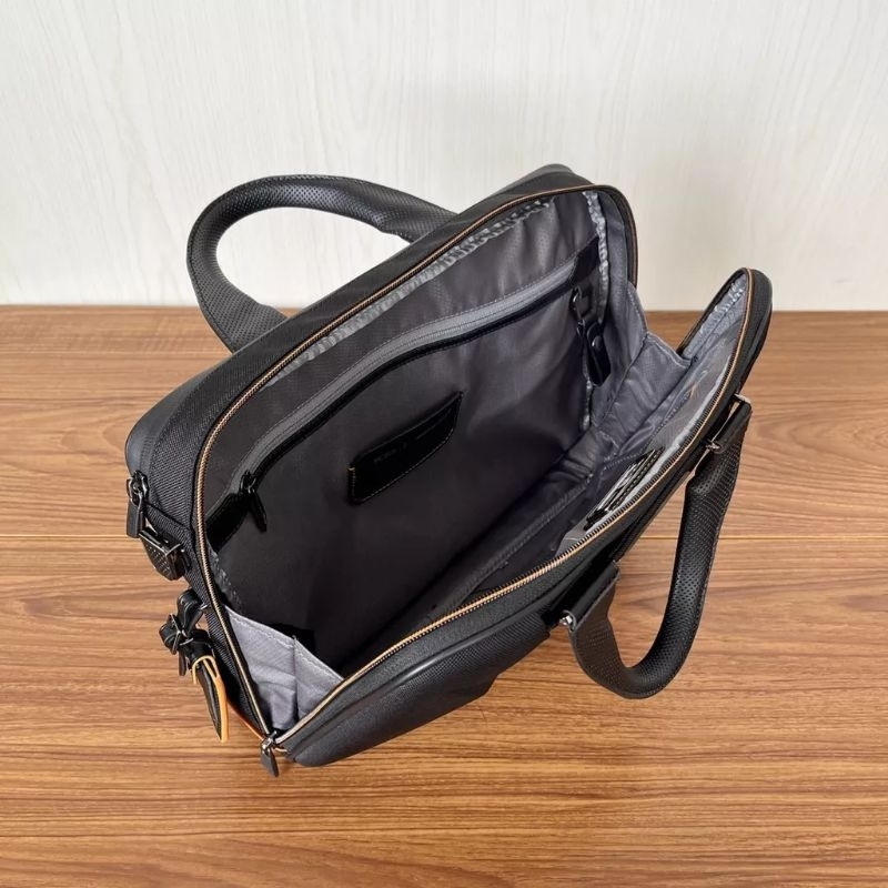 Tas Kantor Tumi McLaren Axle Slim Brief Tas Kerja Pria Import