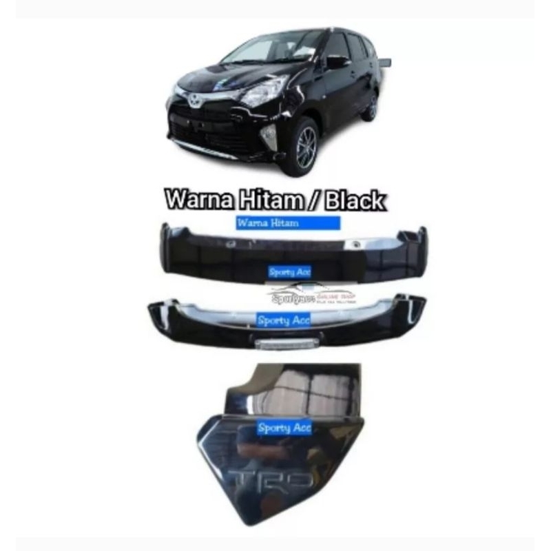 *SPOILER CALYA SIGRA LUXURY  TRD SPORTIVO*