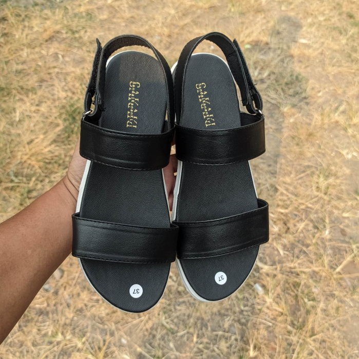 SAKAKI Sandal Tali Wanita Terbaru Sandal korea Style Sendal Perempuan