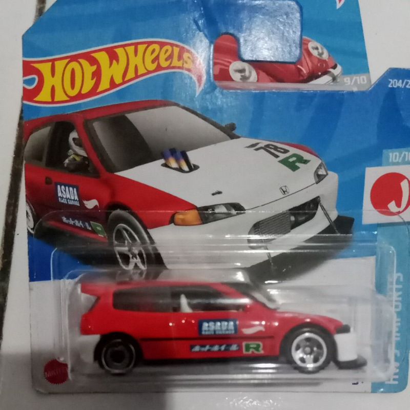 Hot Wheels Honda Civic Custom.