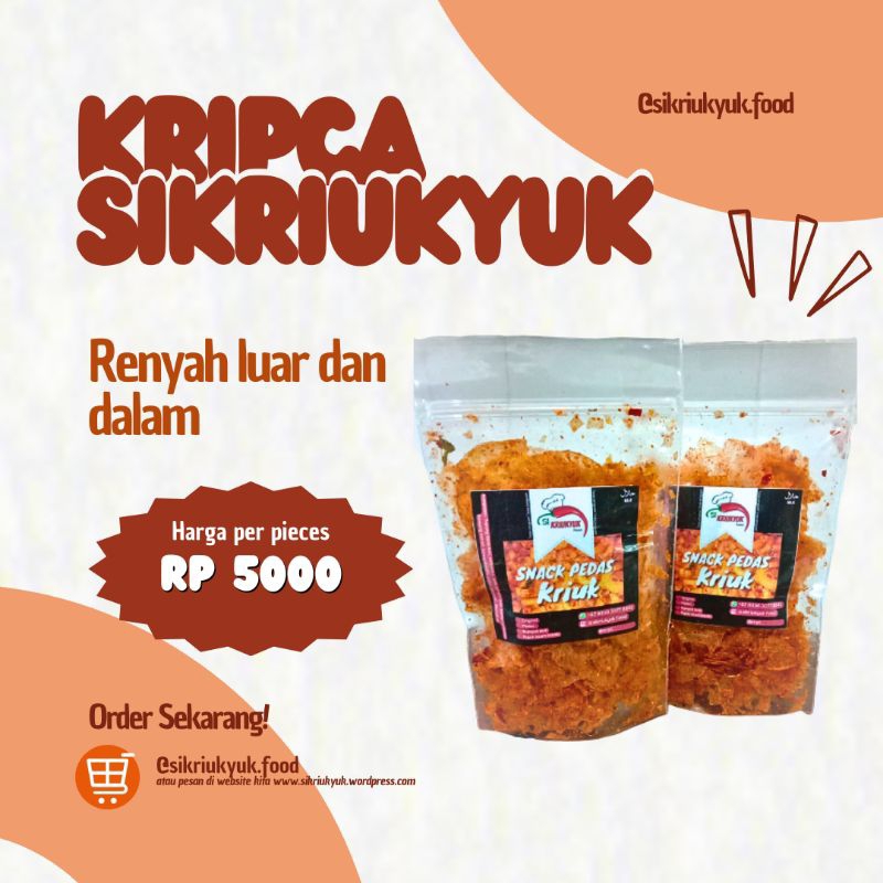 

Sikriukyuk keripik kaca (kripca) 50 gram