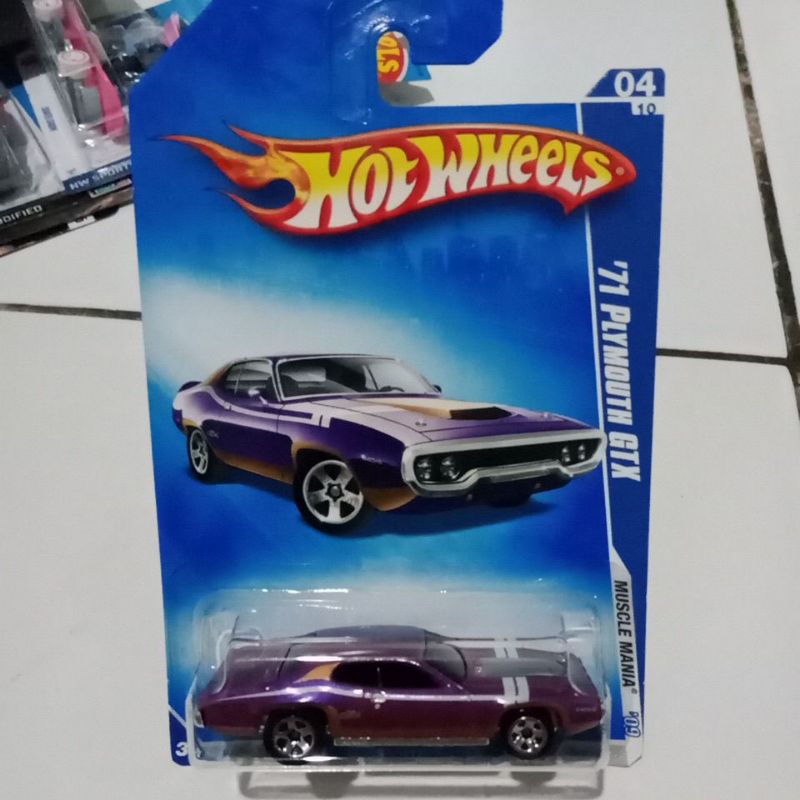 Hot Wheels 71 Plymouth GTX.
