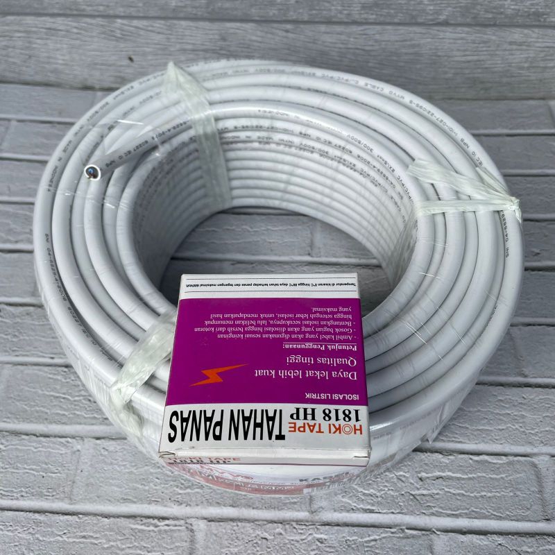 MYVO KABEL LISTRIK NYM 2X1.5 TEMBAGA MURNI SNI 50 YARD BAGUS BERKUALITAS 1 Roll