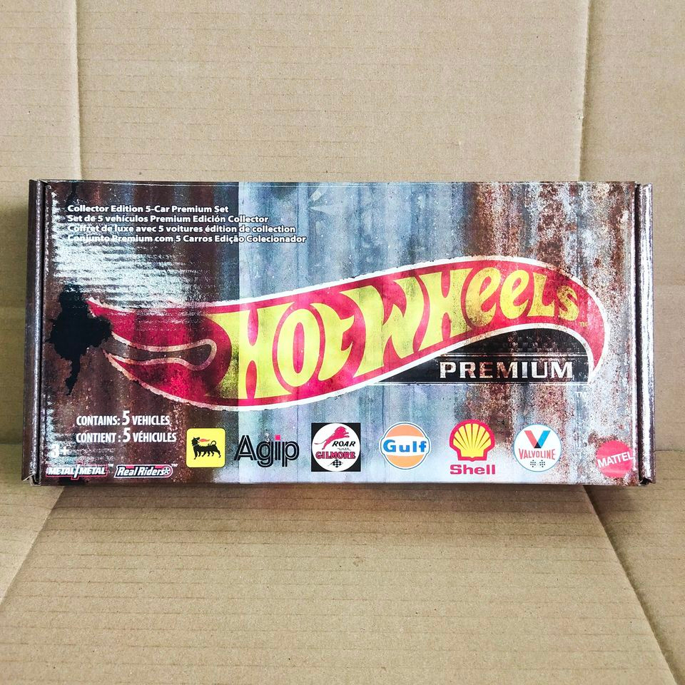 Hotwheels Premium Oil and Gas Collector Edition 5-Car Set