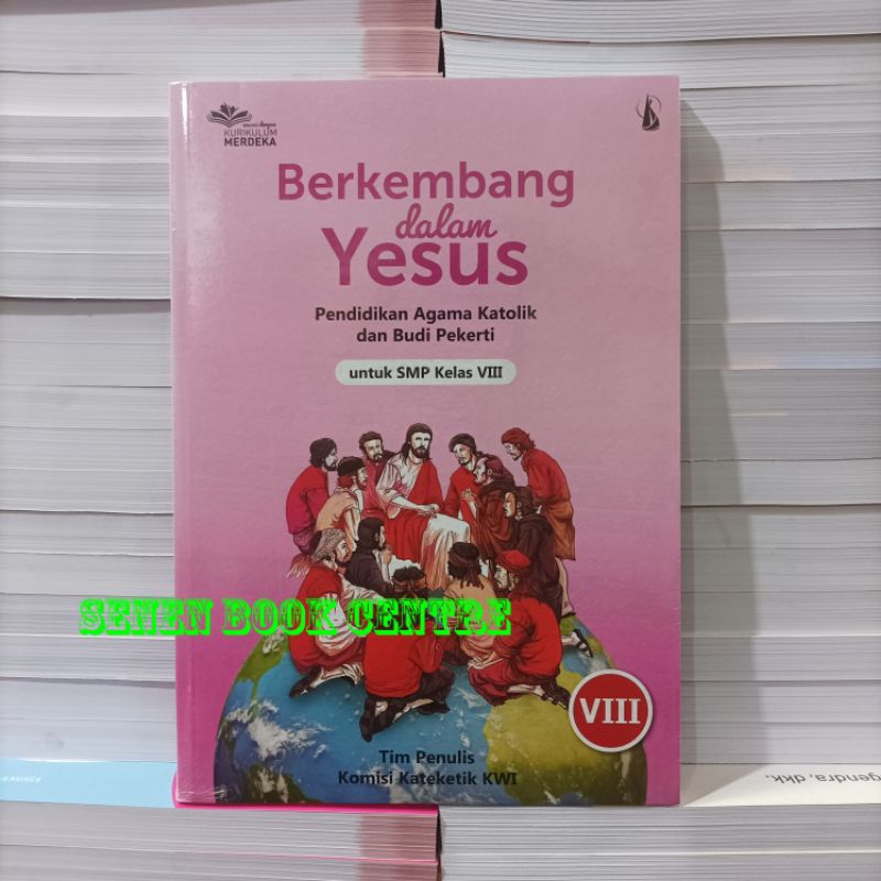 Buku Pendidikan Agama Katolik Kelas 2/VIII 8 SMP Kurikulum Merdeka Kanisius