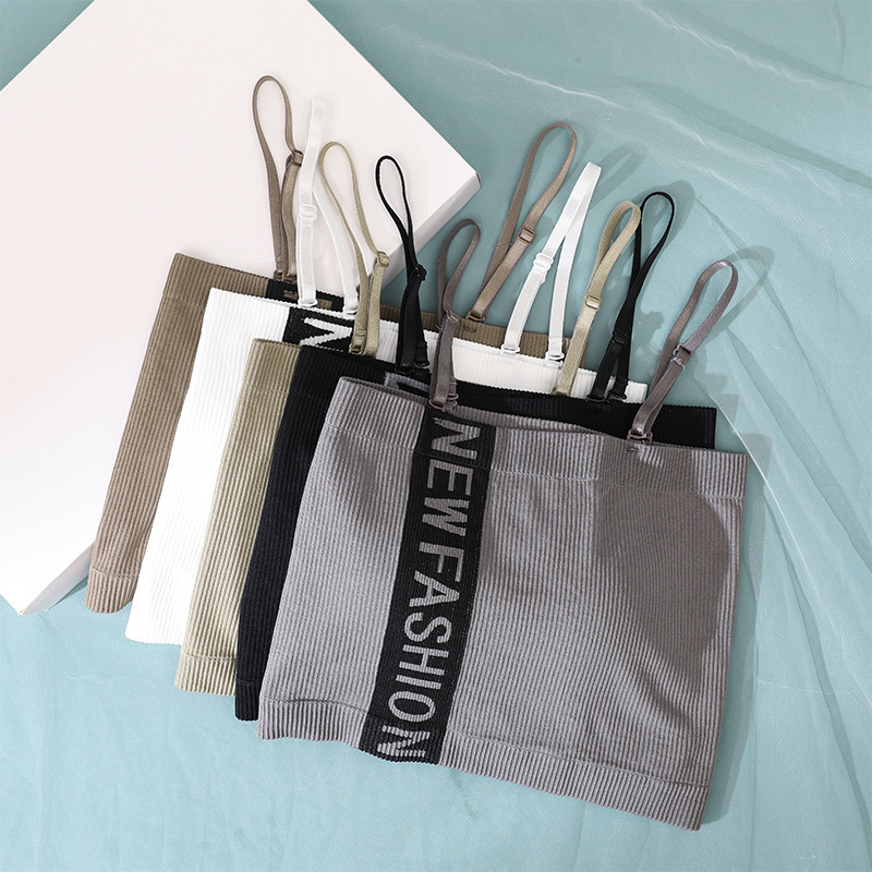 T&amp;Y Tengtop Sexy Pakaian Dalam Atasan Tanpa Lengan Kasual Tanktop Wanita Bra NEW FASHION 6804 Crop Top Korean Style Tank Top Include Cup Bra Tali Bisa Lepas Pasang Bahan Melar Dan Nyaman Murah Import