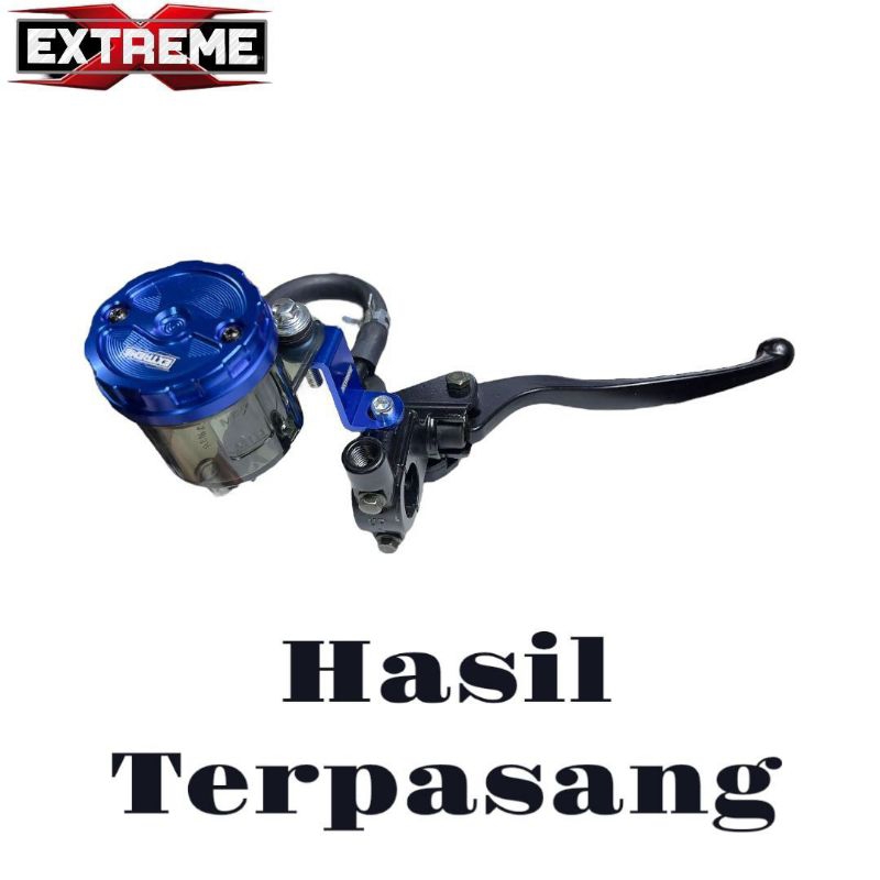 Tabung Minyak Rem Extreme Plus Breket Full Cnc Paket Komplit Buat Semua Motor Universal (King diamond89)