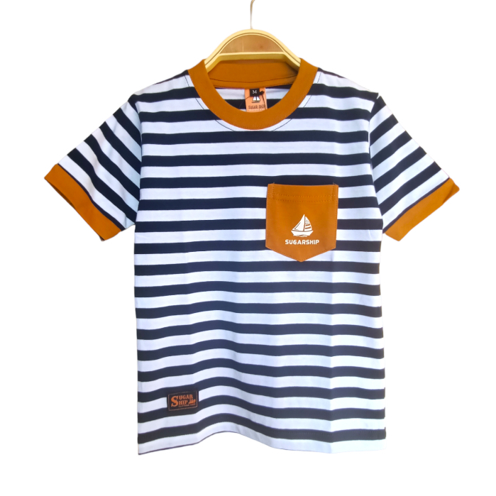 Kaos Distro Anak Laki Laki,Kaos Stripes Anak Premium,Usia 1-12 Tahun,Bahan Katun Combed 30s