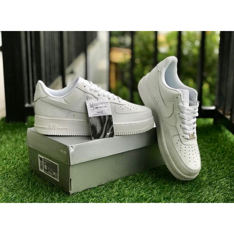 SNEAKERS AIRFORCE 1 (IMPORT100%) SEPATU AIRFORCE PUTIH SEPATU WANITA PUTIH SEPATU PRIA AIRFORCE ONE FULL WHITE PREMIUM