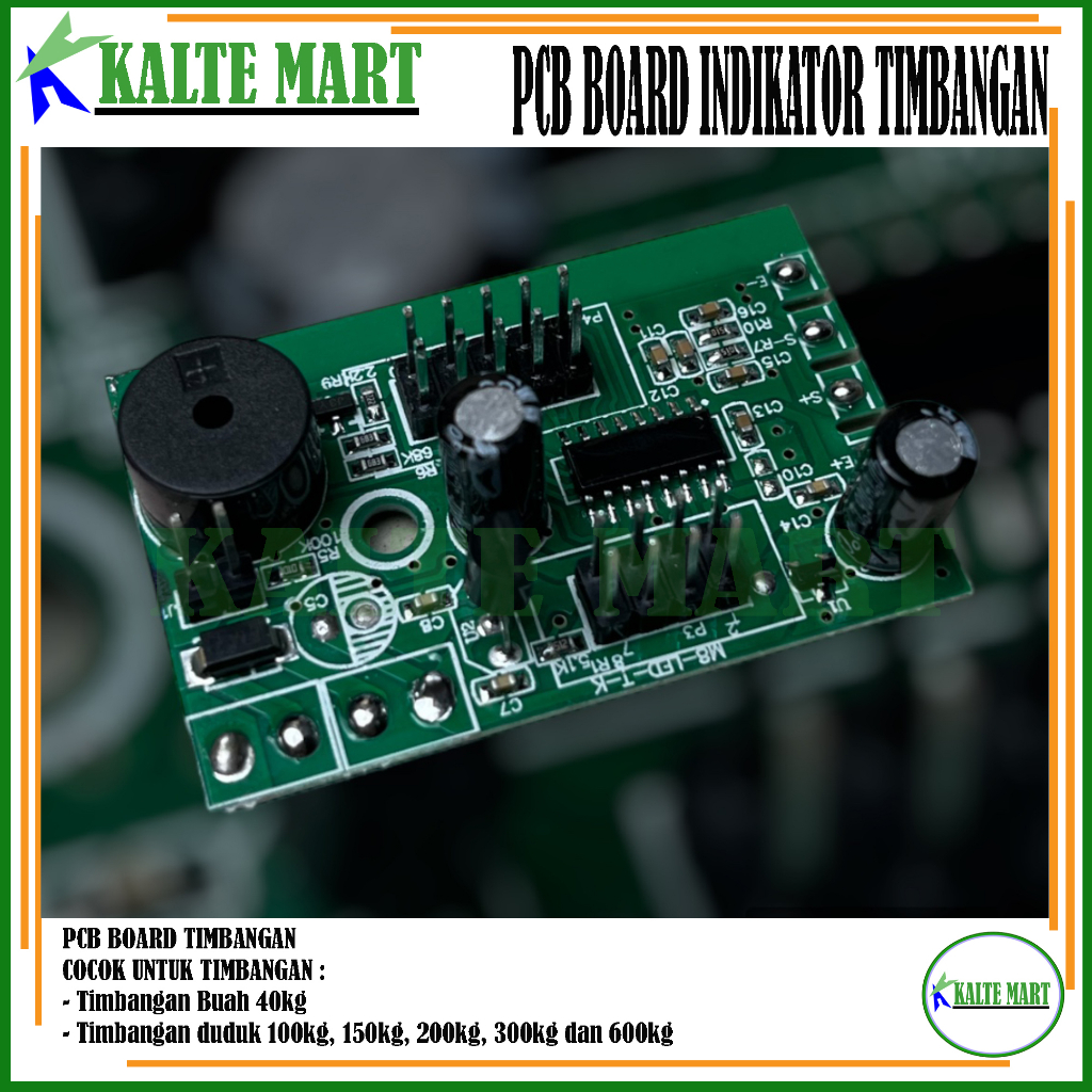 PCB Board Timbangan 150kg, Pcb Timbangan Duduk 300kg, Timbangan Buah 40kg, 100kg, 200kg dan 500kg