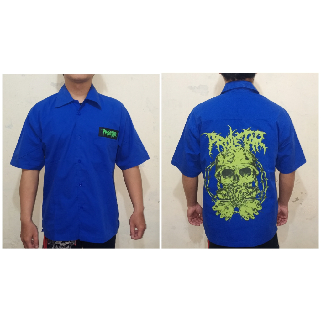 Kemeja Band Proletar | kemeja skinhead | kemeja skinhead | kemeja punk | kemeja rock | kemeja metal 