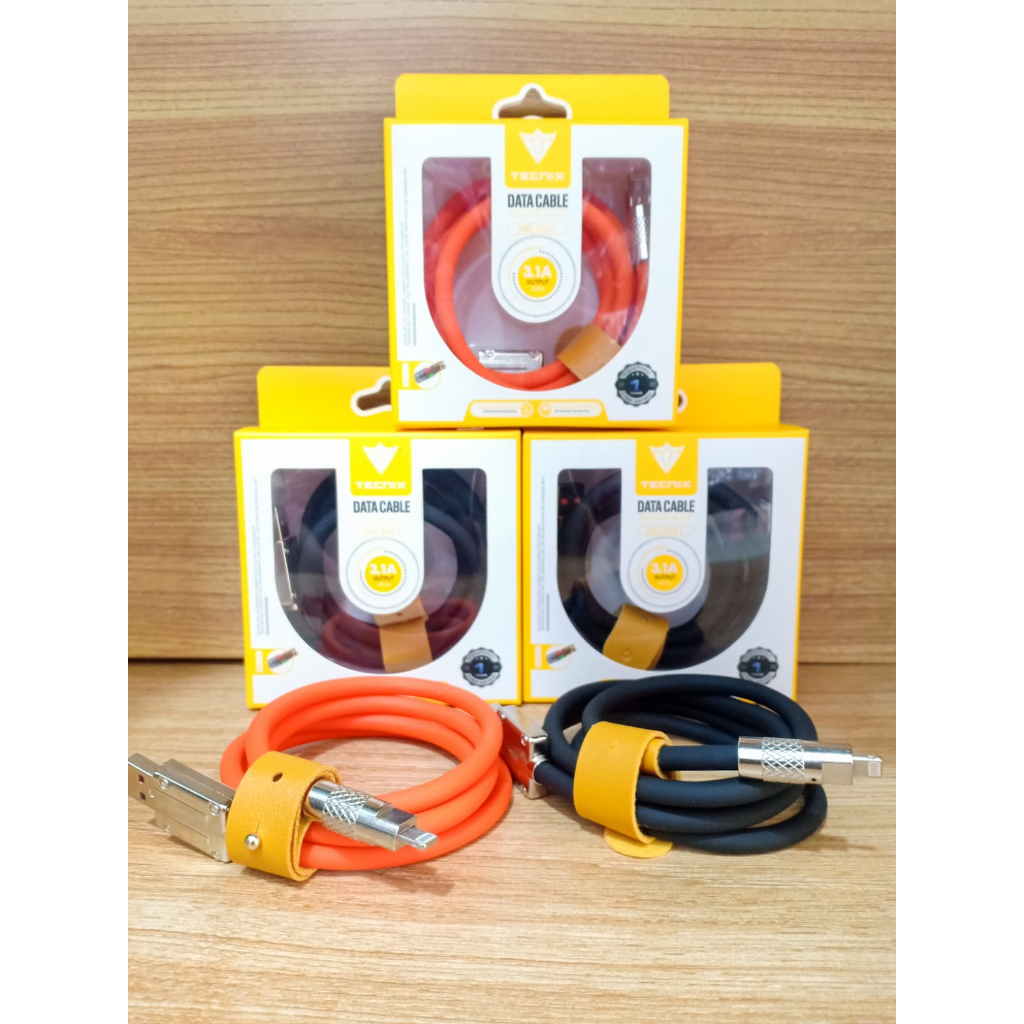 Kabel Data Lightning TECNIX CBL-834-L Kabel Lightning fast charge 3.1A