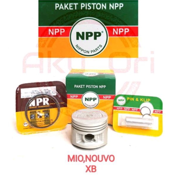 PISTON KIT MIO XB NPP seher kit mio xb dome jenong pen 15 diameter 53,5 mm