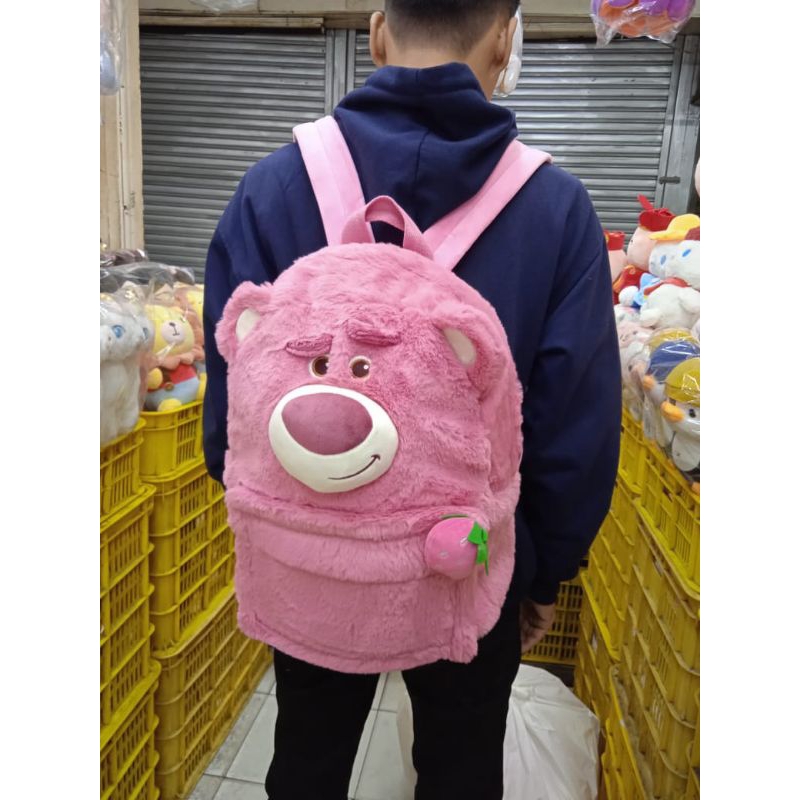 Ransel Lotso Size xL/50cm/bagpack lotso/tas punggung Lotso/ransel anak remaja/