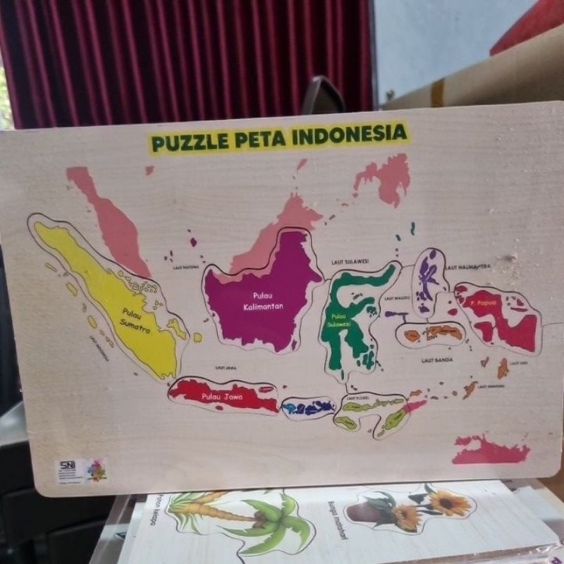 Puzzle Anak Peta Indonesia
